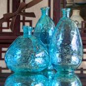 Grace Home Furnishings Aqua Morph Vases